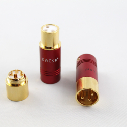 Wtyk XLR KaCsa MC-942G High End (Cu - miedź Tellurowa złocona) Męski